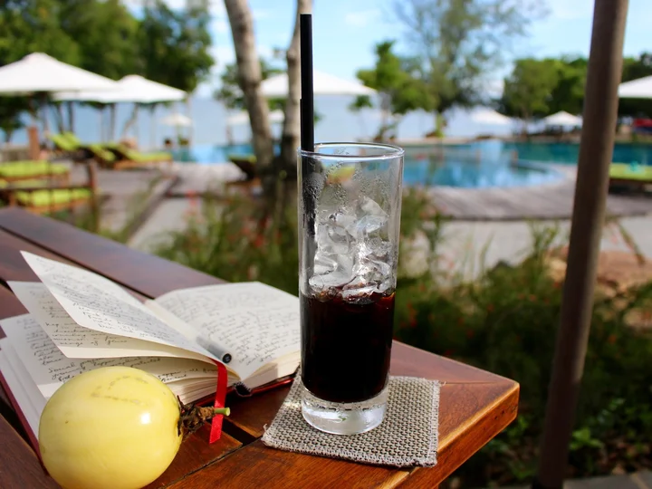Coffee at a resort in Phu Quoc