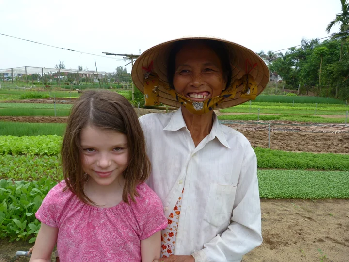 Local farmer in Vietnam