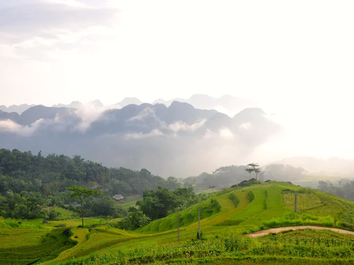 Pu Luong rice terraces, Vietnam