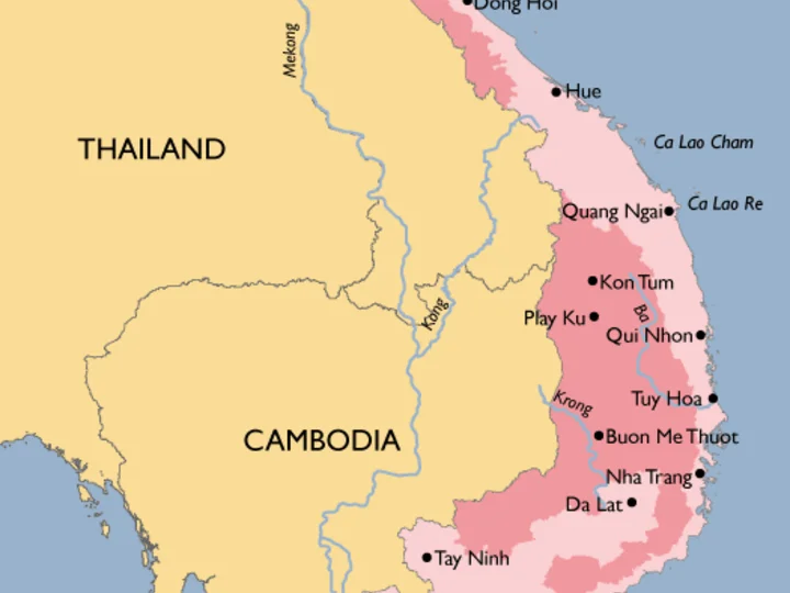 Vietnam-malaria-map
