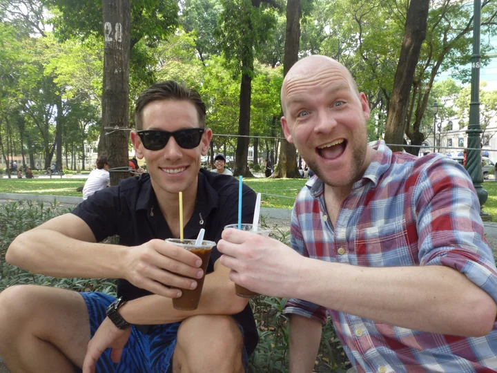 Drinks with friends