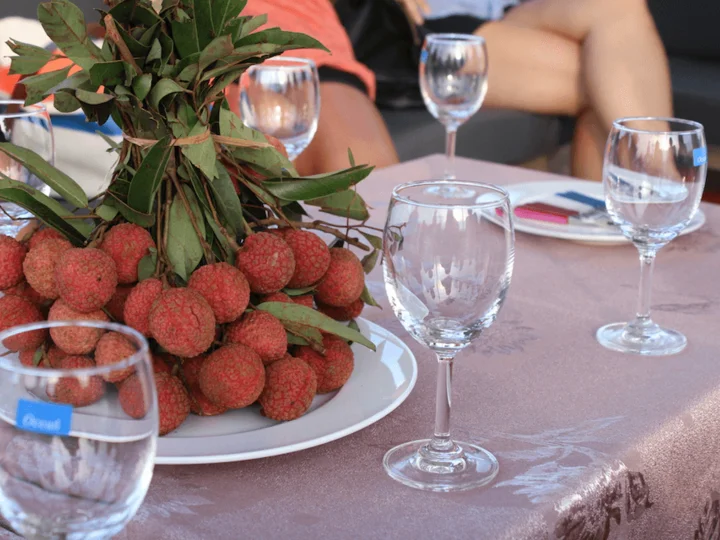 Lychees for lunch