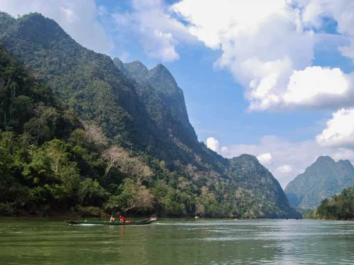 Northern Laos Boating