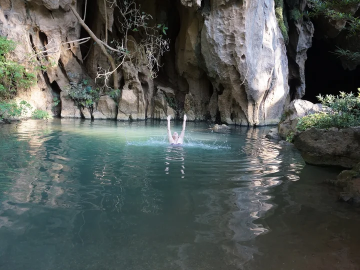 Well deserved swim