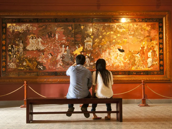 1109 HCMC Fine Arts Museum painting by Nguyen Gia Tri photographer Sophie Hughes copy