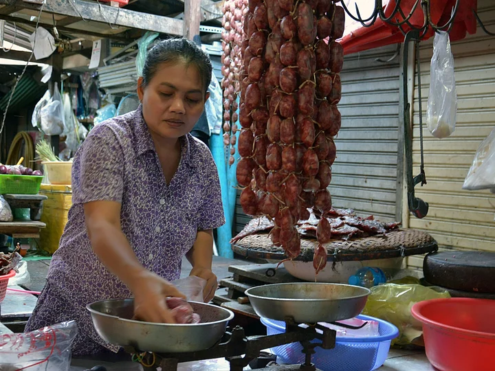 Cambodian street food