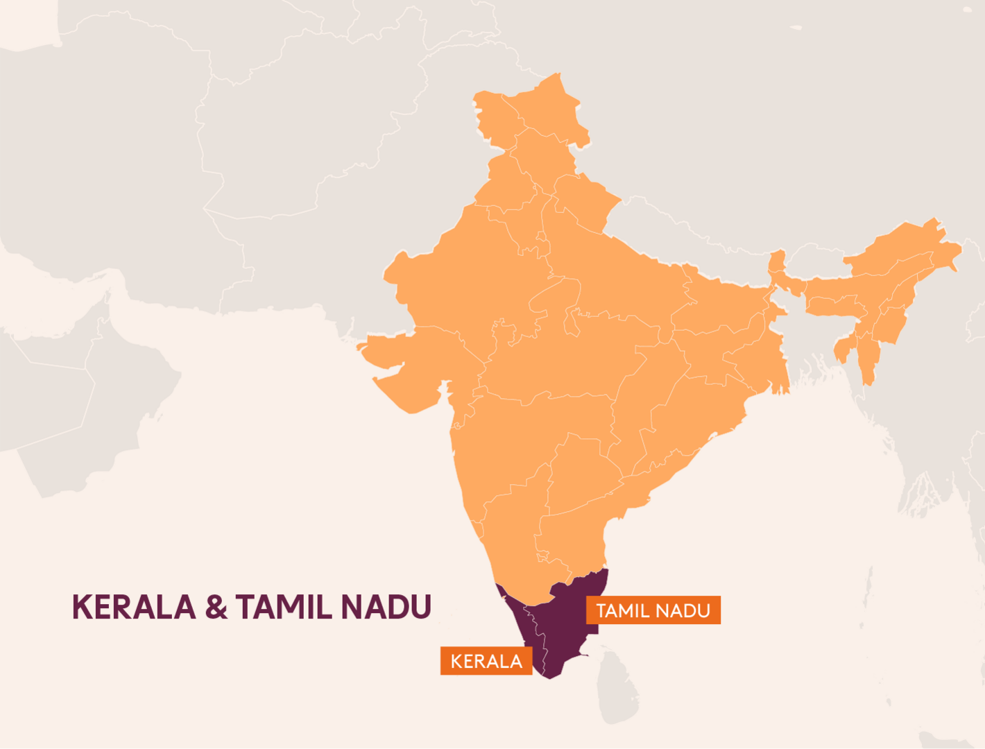 Kerala & Tamil Nadu