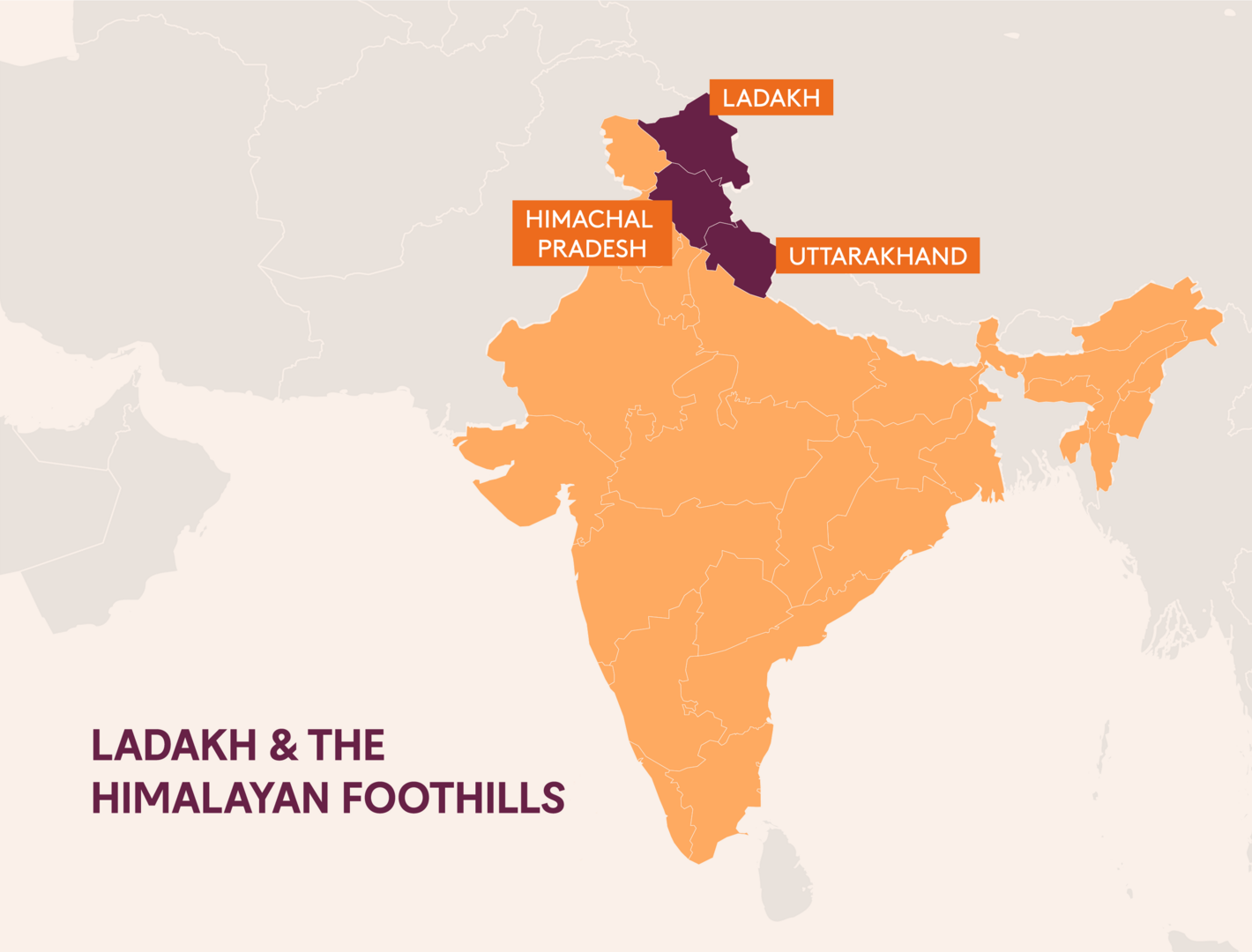Ladakh & The Himalayan Foothills
