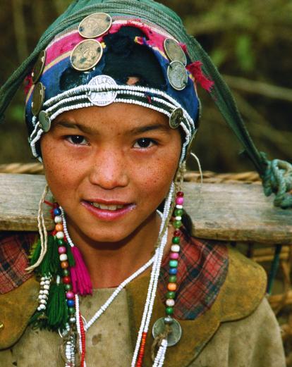 Local girl in Muang La