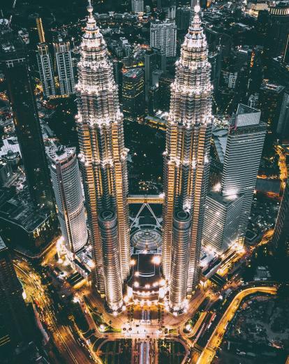 Petronas Towers in Kuala Lumpur