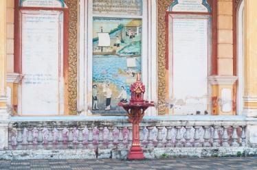 Battambang temple art