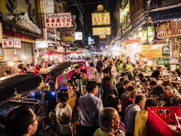 Bangkok street market