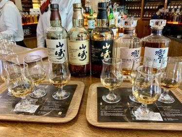 Japanese whisky tasting 