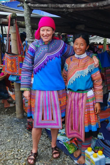Meeting the locals