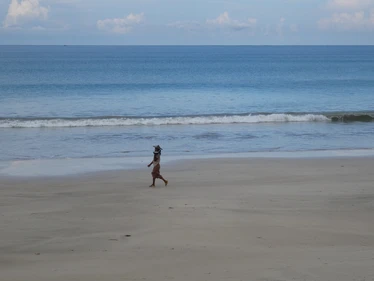 Empty beaches