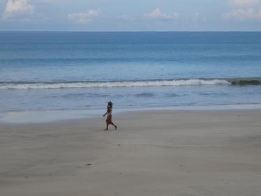Empty beaches