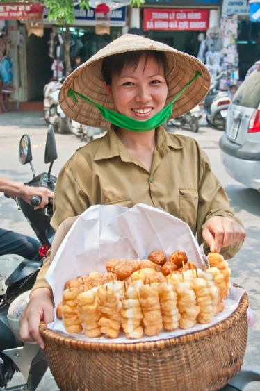 Hanoi Street Food Vendor