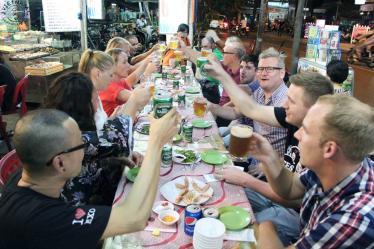 dinner in Vietnam