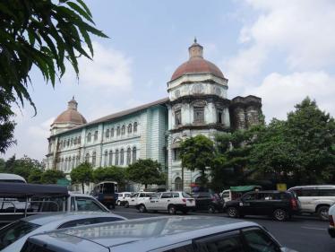 Accountant General's Office, Yangon today.