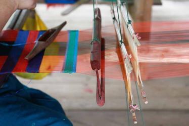 Take a lesson in traditional weaving