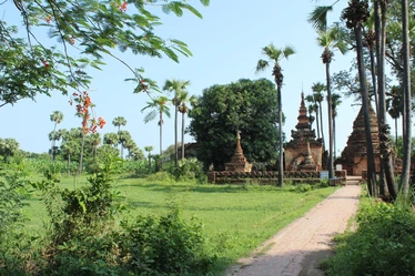 Red-brick ruins