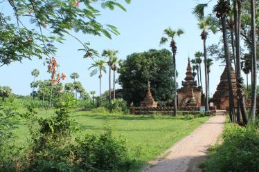 Red-brick ruins