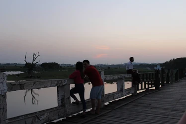 Sunset at U Bein Bridge