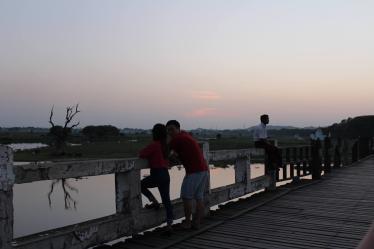 Sunset at U Bein Bridge