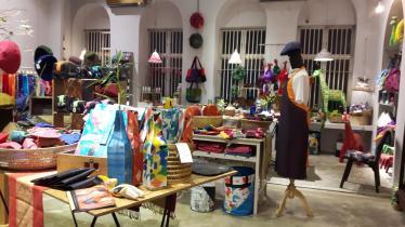 Hla Day shop in Yangon, Burma