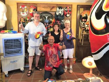 Edited, Paper Mask Making Class in Hoi An