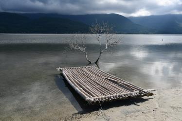 Raft in Vietnam