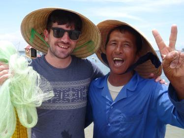 Meeting local people