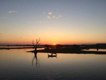U Bein Bridge in the half-light