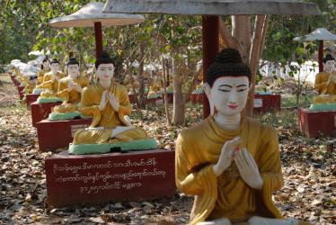 Monywa in Burma (Myanmar)
