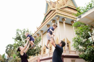 Family in Southeast Asia